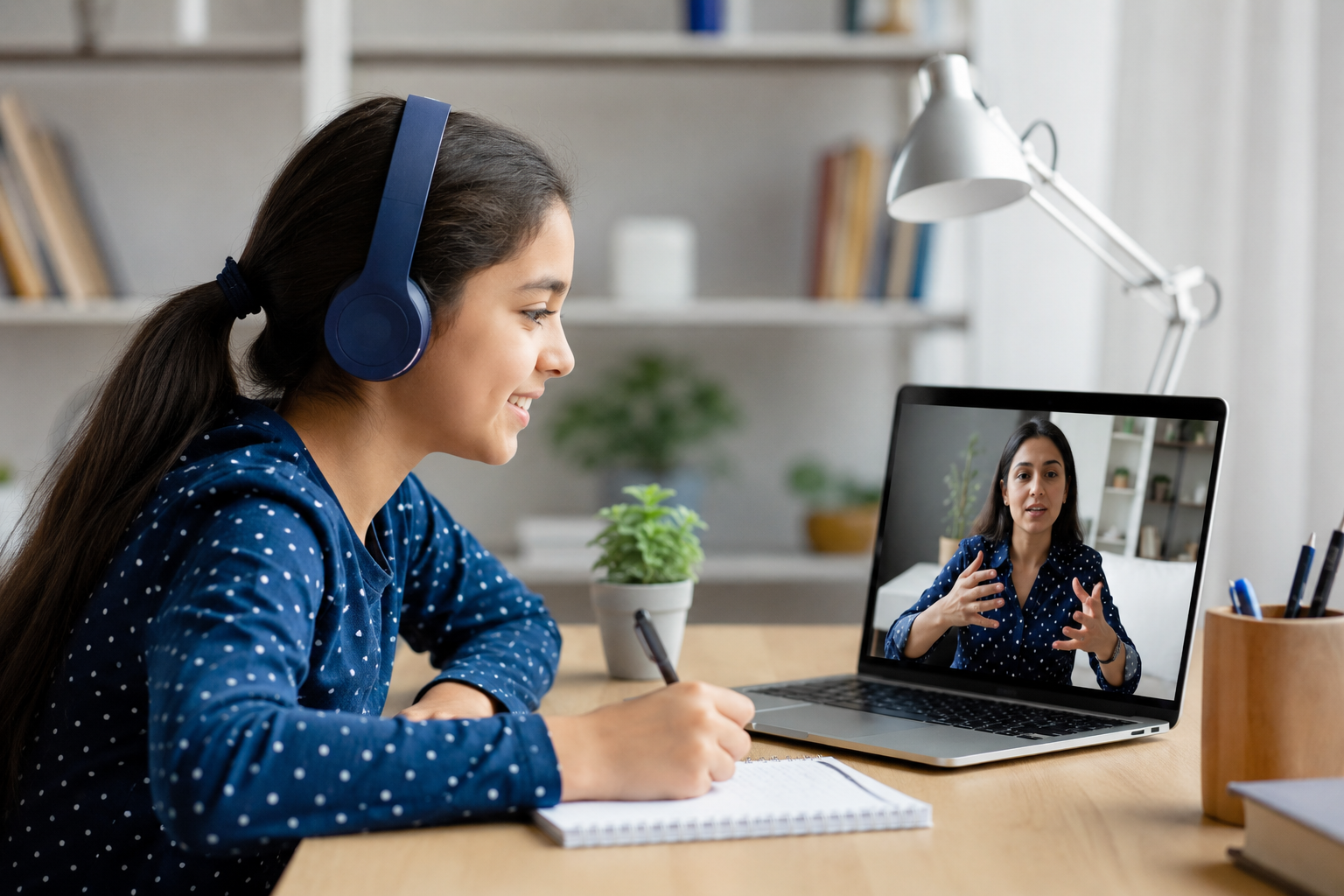 Online tutoring student learning with expert tutor