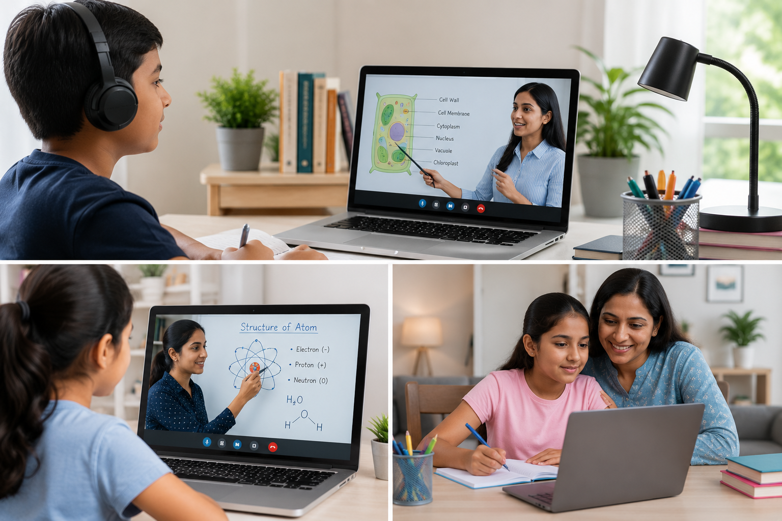 Online CBSE Class 10 Maths tutor explaining equations to a student