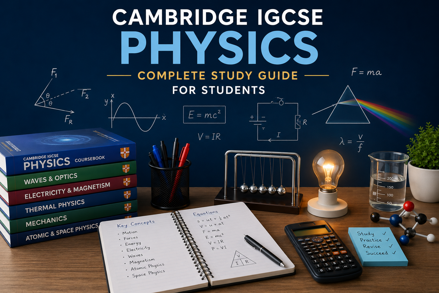 Cambridge IGCSE Physics complete study guide for students