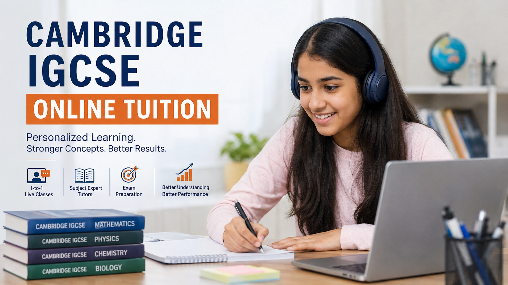 Cambridge IGCSE Online Tuition with personalized learning