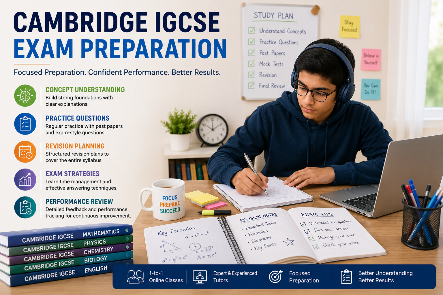 IGCSE online tuition for international students