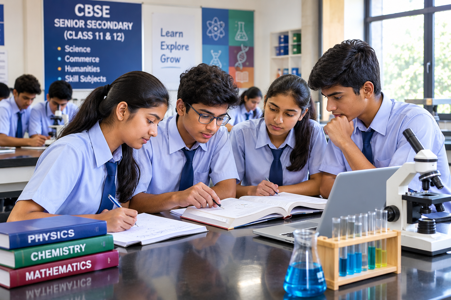 CBSE students preparing for Classes 10, 11 and 12 during the 2026-27 academic session