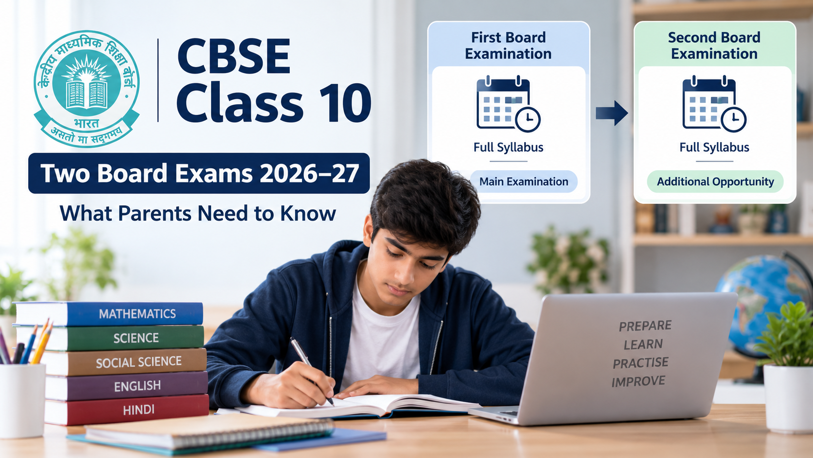 CBSE Class 10 first and second board examination system