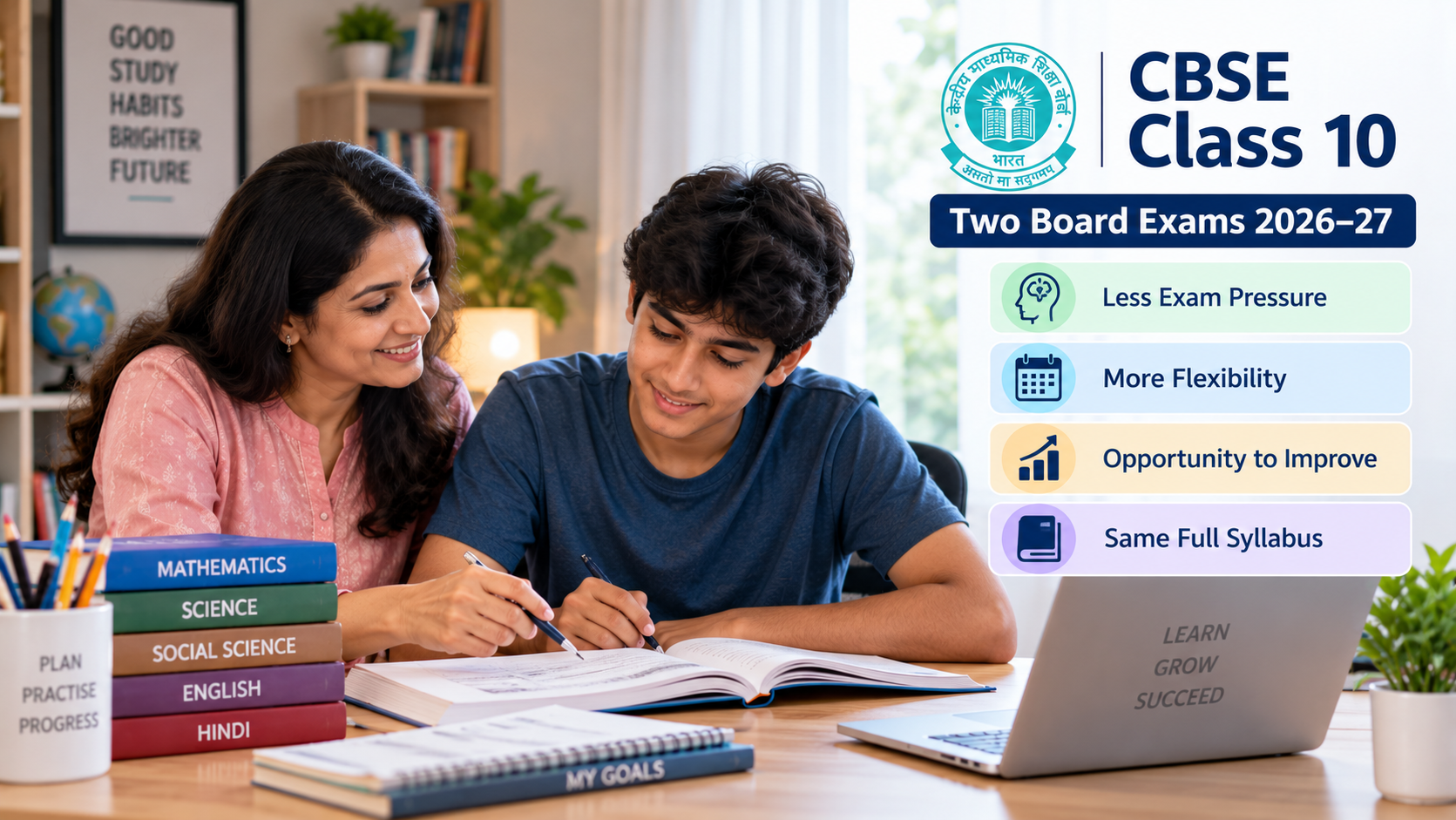 CBSE Class 10 two board examinations 2026-27 for students and parents